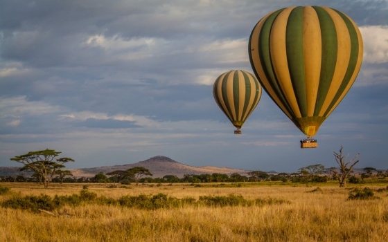 Balloon Safari on the SERENGETI national park